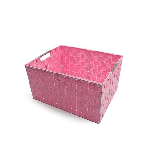 cesto-baixo-fita-decor-m-27x18cm-rosa-dyt16001-mdyt15501-105143 cesto-baixo-fita-decor-m-27x18cm-rosa-dyt16001-mdyt15501-105143