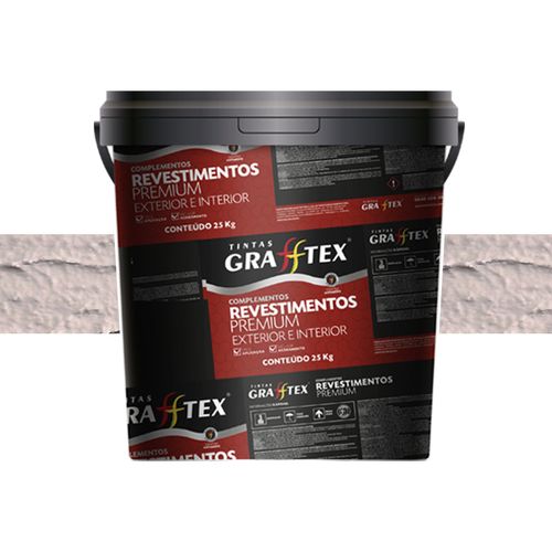 Tinta-Grafftex-Textura-Barrica-25Kg-Gelo-10080078 Tinta-Grafftex-Textura-Barrica-25Kg-Gelo-10080078