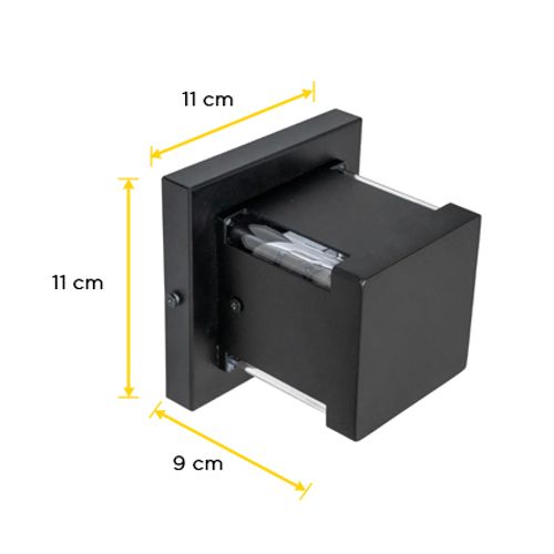 arandela-metaldomado-spin-360-preta-1xg9-5729-03-109142-109142 arandela-metaldomado-spin-360-preta-1xg9-5729-03-109142-109142