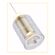 pendente-nordecor-led-roz-25w-3000k-dourado-fosco-2698-117500-117500