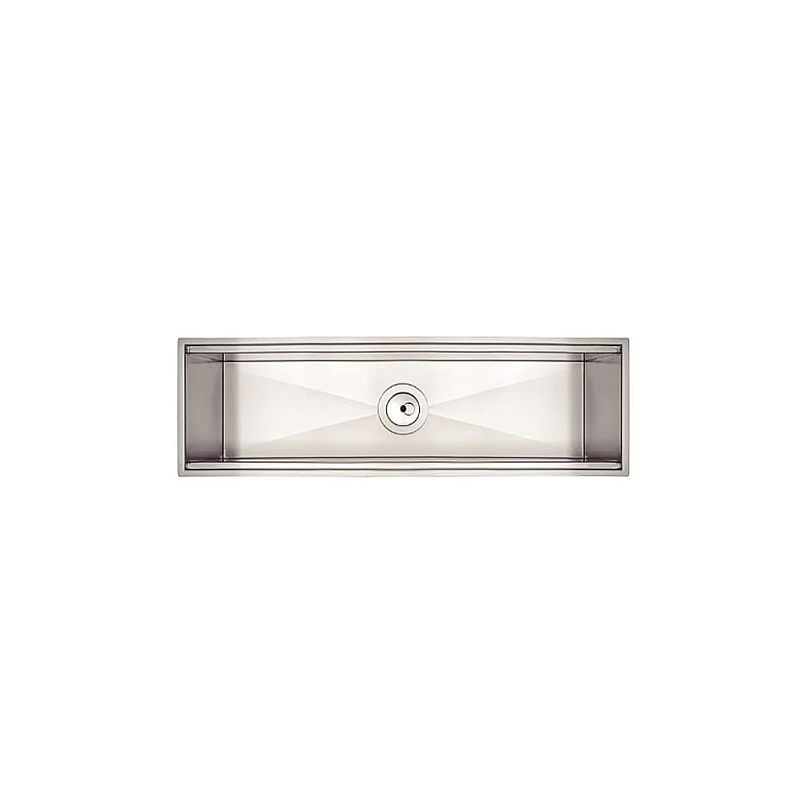 Escorredor Canal Úmido 60cm Organizador de Embutir em Aço Inox Tramontina — Ref. 94534/001