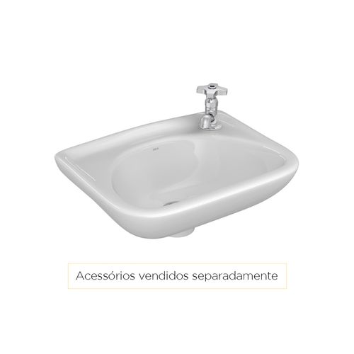 Lavatório Deca Suspenso 39,5x29,5Cm Branco Gelo Lavatório Deca Suspenso 39,5x29,5Cm Branco Gelo