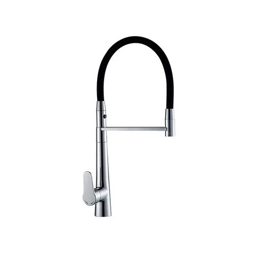 Misturador Casa Ok Monocomando Cozinha Mesa Preto e Cromado 10671 Misturador Casa Ok Monocomando Cozinha Mesa Preto e Cromado 10671