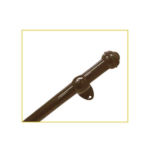 Kit Bella Arte Ptk 28mm 3 Metros com 3 Suportes Imbuia PRO5PK30E3.007 Kit Bella Arte Ptk 28mm 3 Metros com 3 Suportes Imbuia PRO5PK30E3.007