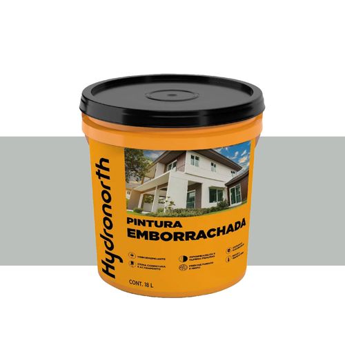 Tinta Hydronorth Emborrachada Fosco Cromo 18 Litros 00095692 Tinta Hydronorth Emborrachada Fosco Cromo 18 Litros 00095692