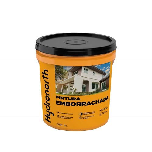 Tinta Hydronorth Emborrachada Fosco Branco 18 Litros 00056136 Tinta Hydronorth Emborrachada Fosco Branco 18 Litros 00056136