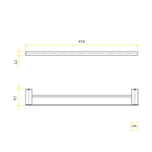 porta-toal-docol-bast-duplo-flat-ouro-polido-1013743-108655-108655