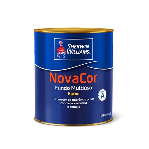 Fundo Sherwin Williams Novacor Multiuso Epoxi Comp. A 0,9L 38800002 Fundo Sherwin Williams Novacor Multiuso Epoxi Comp. A 0,9L 38800002