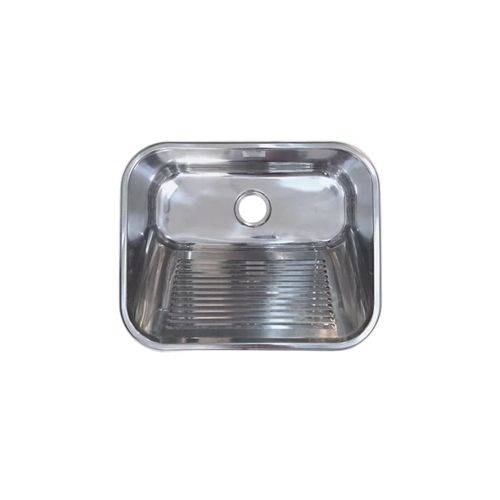 Tanque Casa Ok Inox Espelhado 53x43x21Cm 3.1/2 OK-81594 Tanque Casa Ok Inox Espelhado 53x43x21Cm 3.1/2 OK-81594