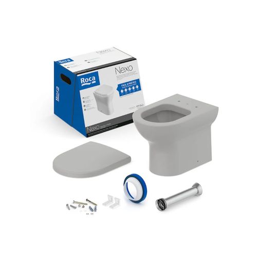 Kit Roca Combo Bacia Conv Ass PP Nexo Stone C343727013 Kit Roca Combo Bacia Conv Ass PP Nexo Stone C343727013