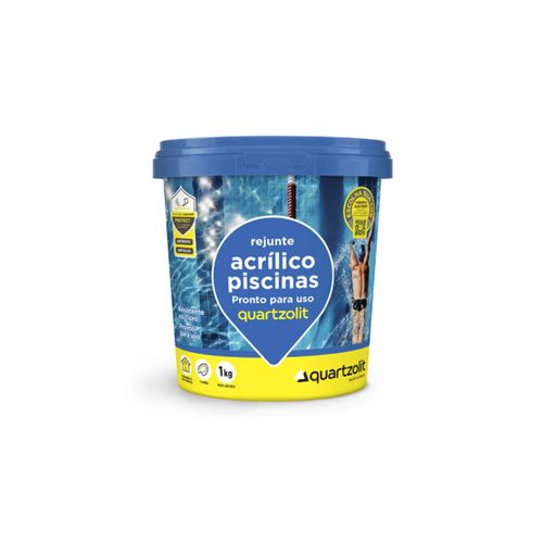 Rejunte Quartzolit Acrilico Piscinas 1Kg Azul Celeste 0761.00007.000 Rejunte Quartzolit Acrilico Piscinas 1Kg Azul Celeste 0761.00007.000